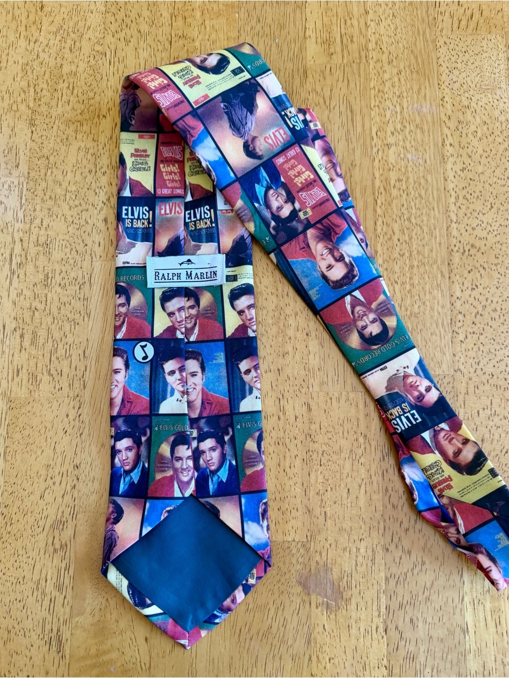Men's Elvis Print Tie